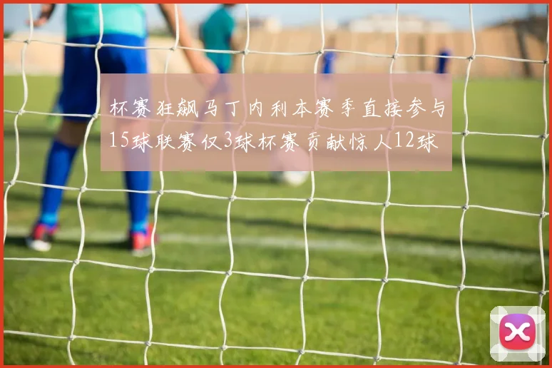 杯赛狂飙马丁内利本赛季直接参与15球联赛仅3球杯赛贡献惊人12球